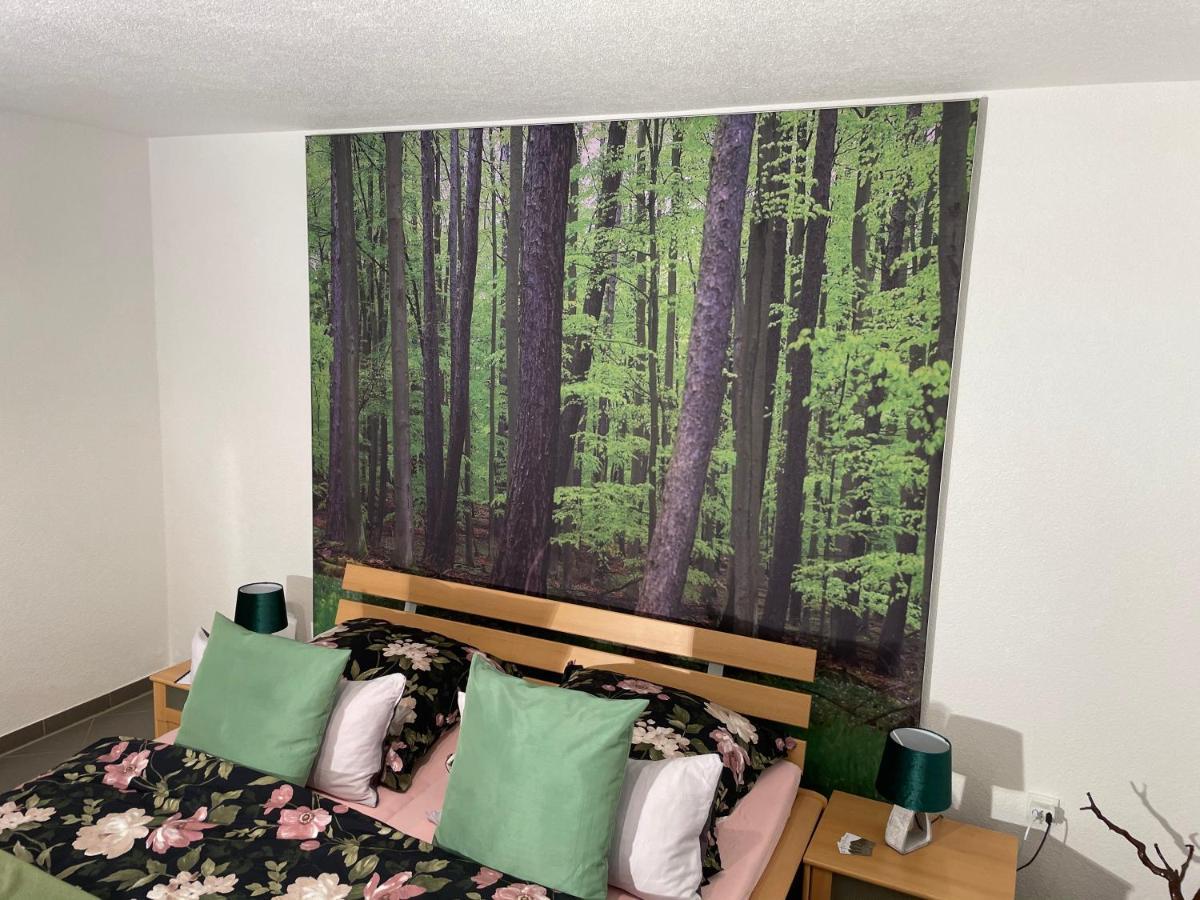 Limes Apartment -Uebernachten Am Limes- Rainau Eksteriør bilde