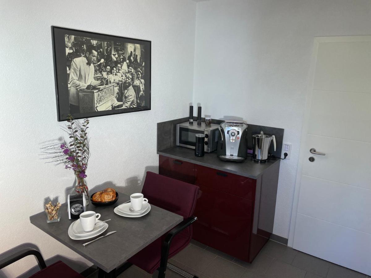 Limes Apartment -Uebernachten Am Limes- Rainau Eksteriør bilde