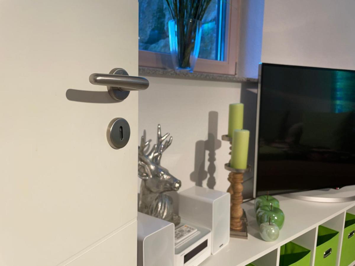Limes Apartment -Uebernachten Am Limes- Rainau Eksteriør bilde