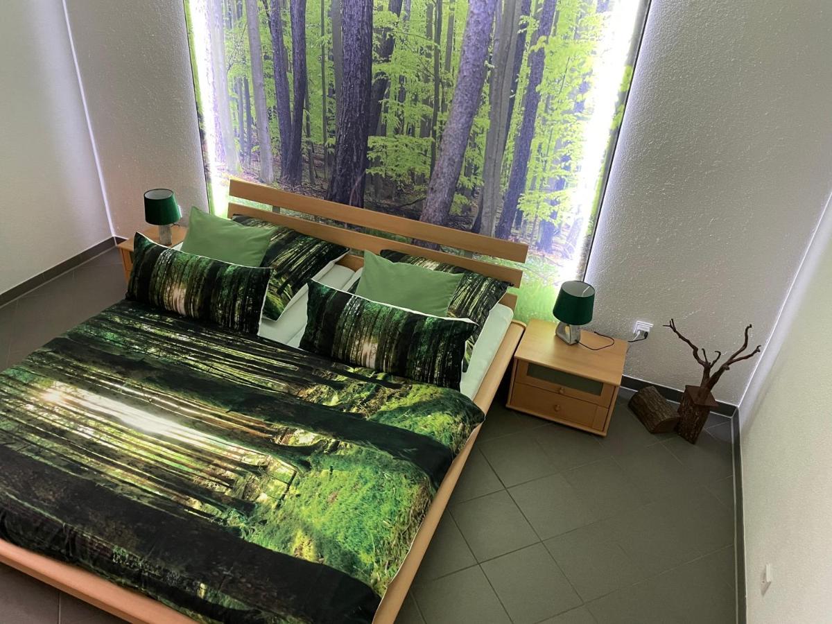 Limes Apartment -Uebernachten Am Limes- Rainau Eksteriør bilde